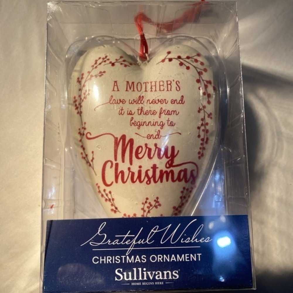 Chistmas Mother Ornament By Sullivan's Greatful Wishes 3686